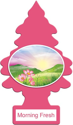 Car Freshener Little Trees-Morning Fresh-1 pack | 24 pc-076171102287-Reval Distributor
