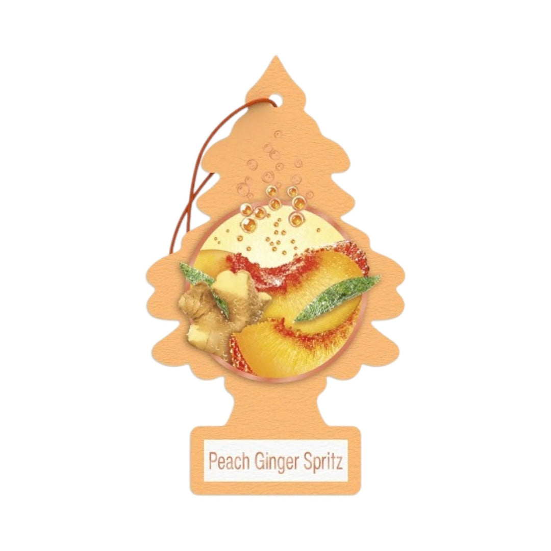 Car Freshener Little Trees-Peach Ginger Spritz-1 pack | 24 pc-30076171173448-Reval Distributor