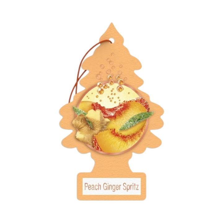 Car Freshener Little Trees-Peach Ginger Spritz-1 pack | 24 pc-30076171173448-Reval Distributor