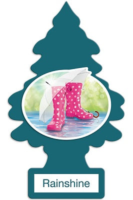 Car Freshener Little Trees-RainShine-1 pack | 24 pc-076171102492-Reval Distributor