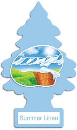 Car Freshener Little Trees-Summer Linen-1 pack | 24 pc-076171105745-Reval Distributor