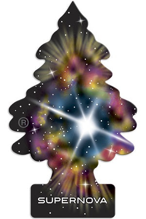 Car Freshener Little Trees-SuperNova-1 pack | 24 pc-076171173034-Reval Distributor