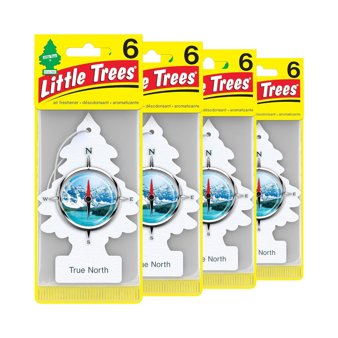 Car Freshener Little Trees-True North-1 pack | 24 pc-076171671462-Reval Distributor