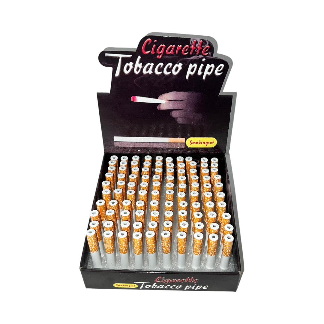 Cigarette Tobacco Pipes-Mini-100-Pack With Display-Reval Distributor