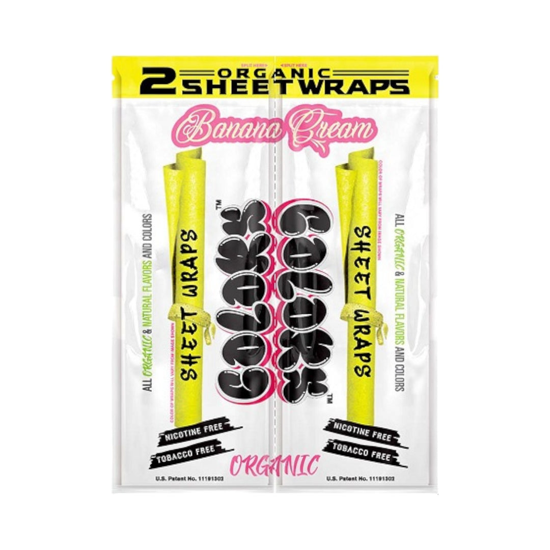 Colors Sheet Wraps | 50 Count-Banana Cream-810146970163-Reval Distributor