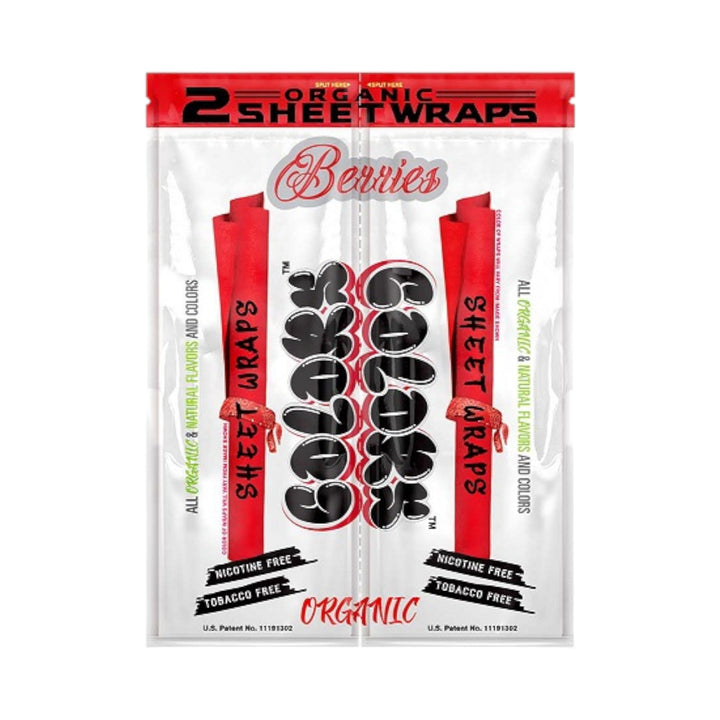 Colors Sheet Wraps | 50 Count-Berries-810146970125-Reval Distributor