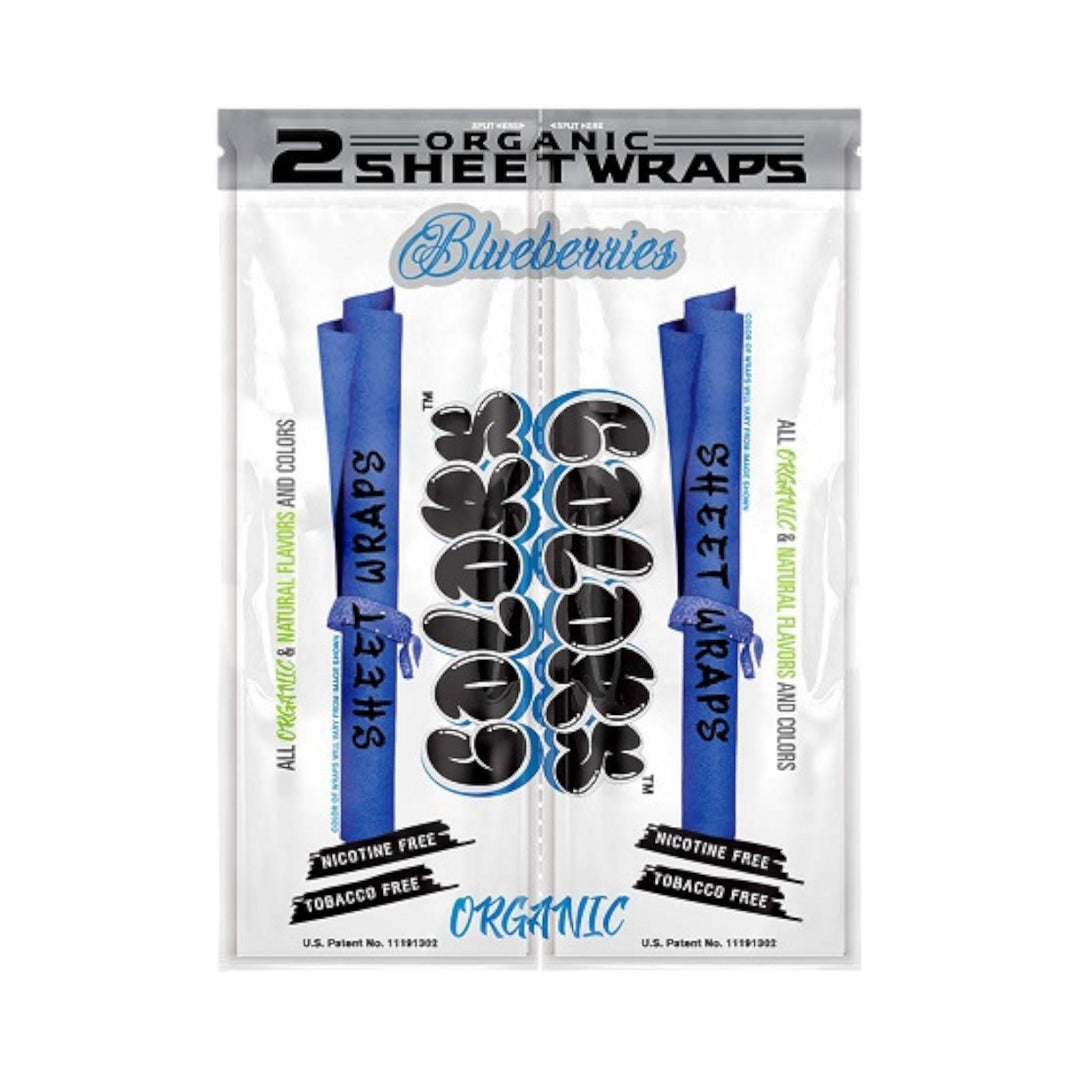Colors Sheet Wraps | 50 Count-Blueberries-810146970132-Reval Distributor