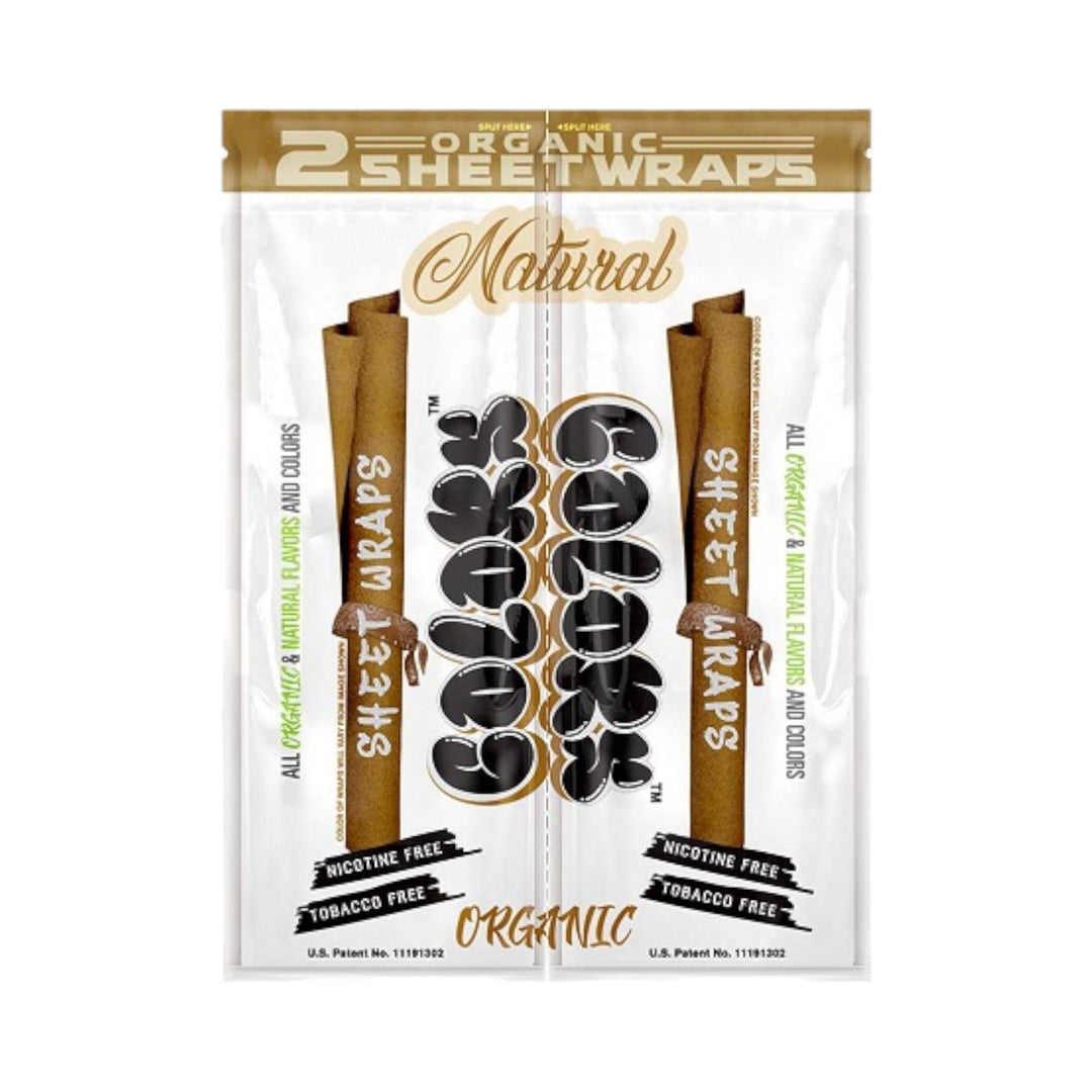 Colors Sheet Wraps | 50 Count-Natural-810146970170-Reval Distributor