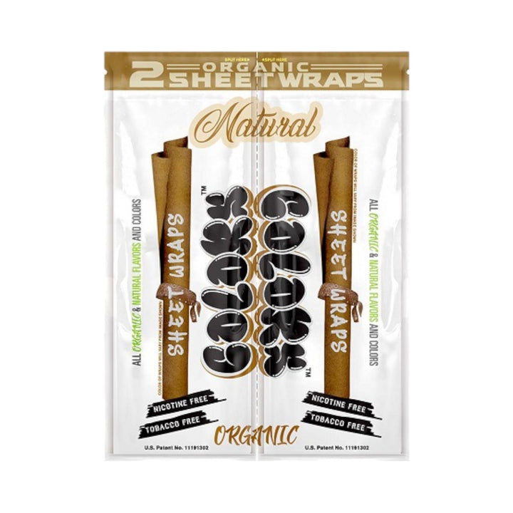 Colors Sheet Wraps | 50 Count-Natural-810146970170-Reval Distributor