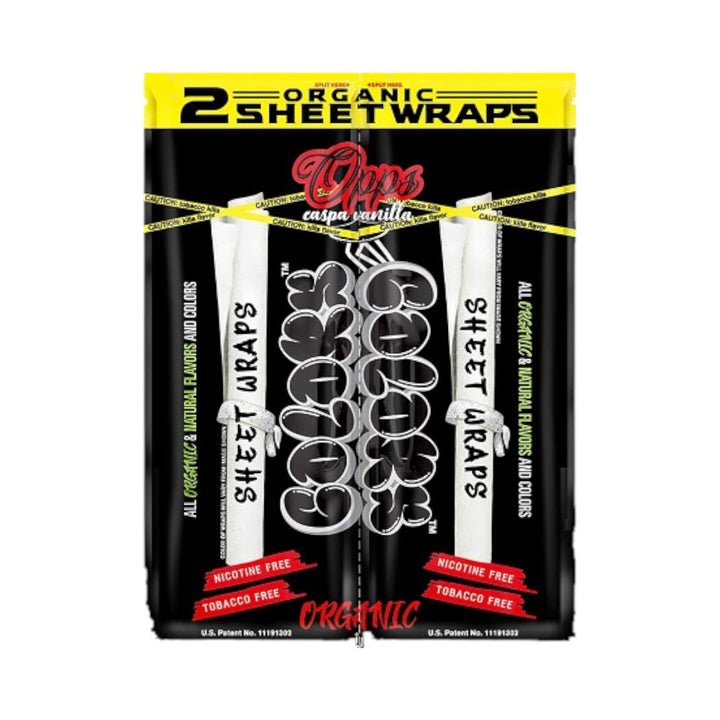 Colors Sheet Wraps | 50 Count-OPPS (French Vanilla)-810146970200-Reval Distributor