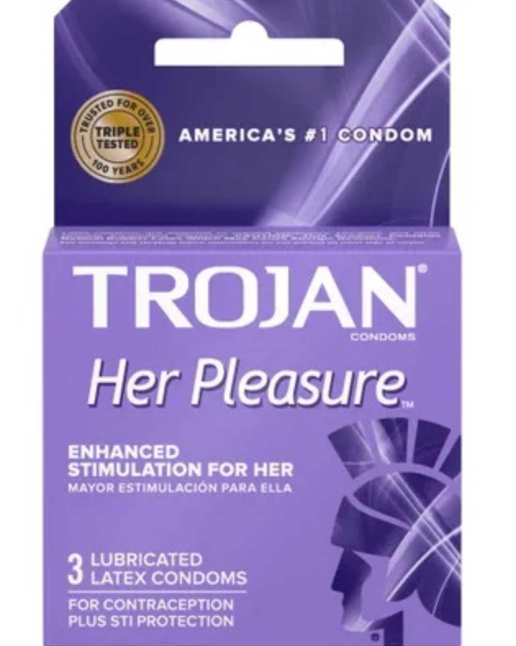 Condom Trojan | 18 Count-Her Pleasure-022600973201-Reval Distributor
