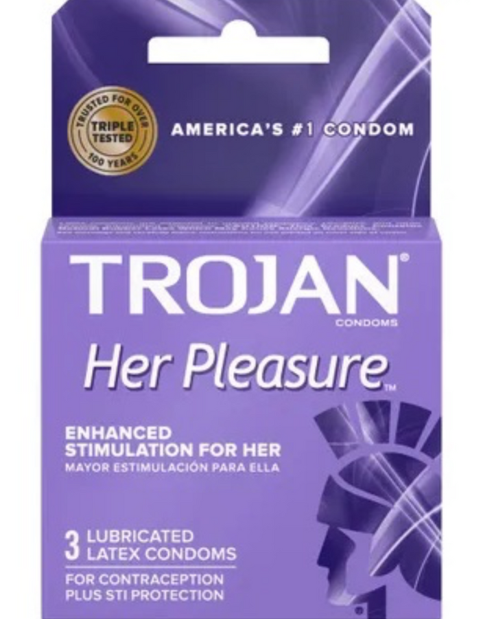 Condom Trojan | 18 Count-Her Pleasure-022600973201-Reval Distributor