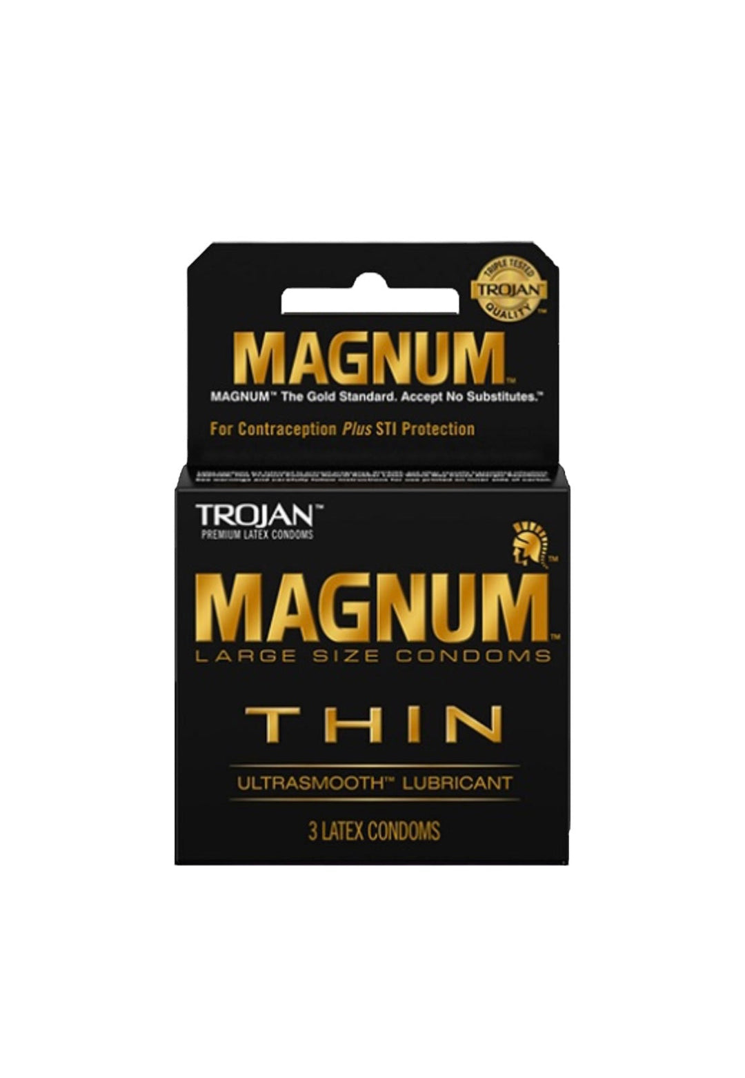 Condom Trojan | 18 Count-Magnum Thin-022600646037-Reval Distributor