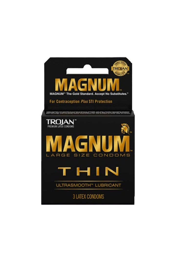 Condom Trojan | 18 Count-Magnum Thin-022600646037-Reval Distributor