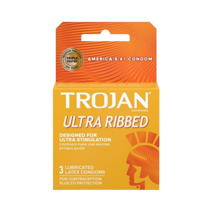 Condom Trojan | 18 Count-Ultra Ribbed-022600940500-Reval Distributor