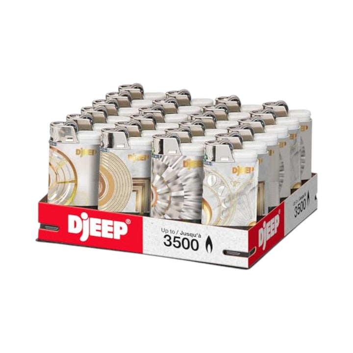 DJEEP Premium Lighters – 24 Pack-Elegant-070330666238-Reval Distributor