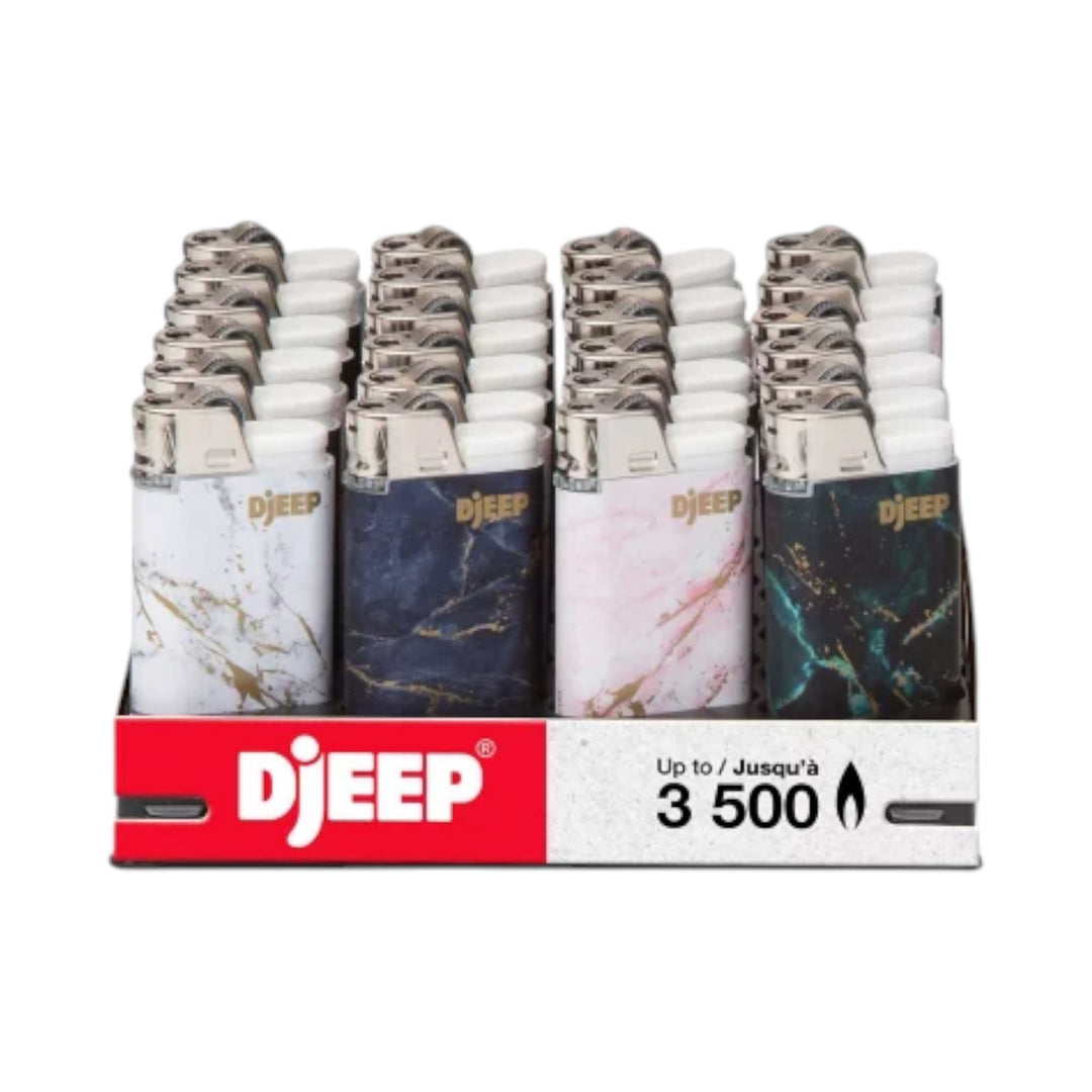 DJEEP Premium Lighters – 24 Pack-Reval Distributor