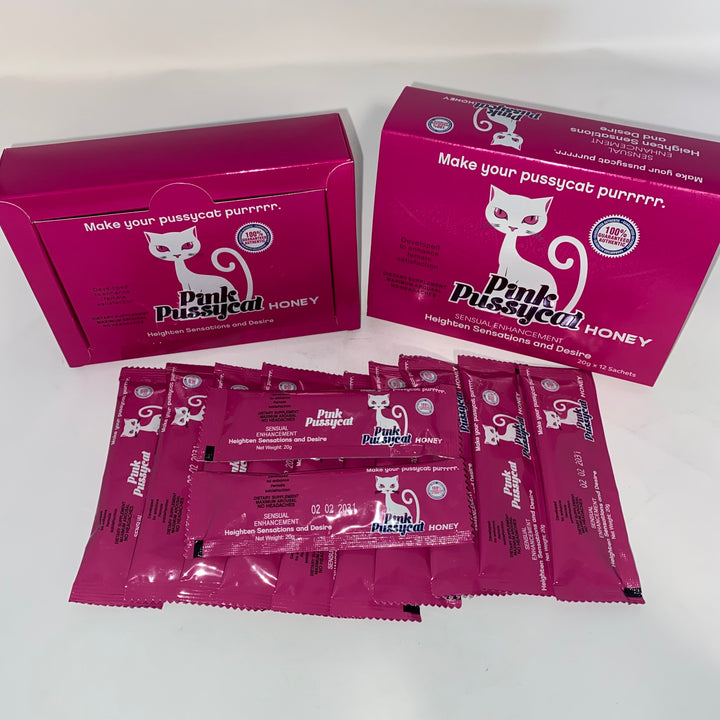 Pink Pussycat Honey 12-Pack With Display