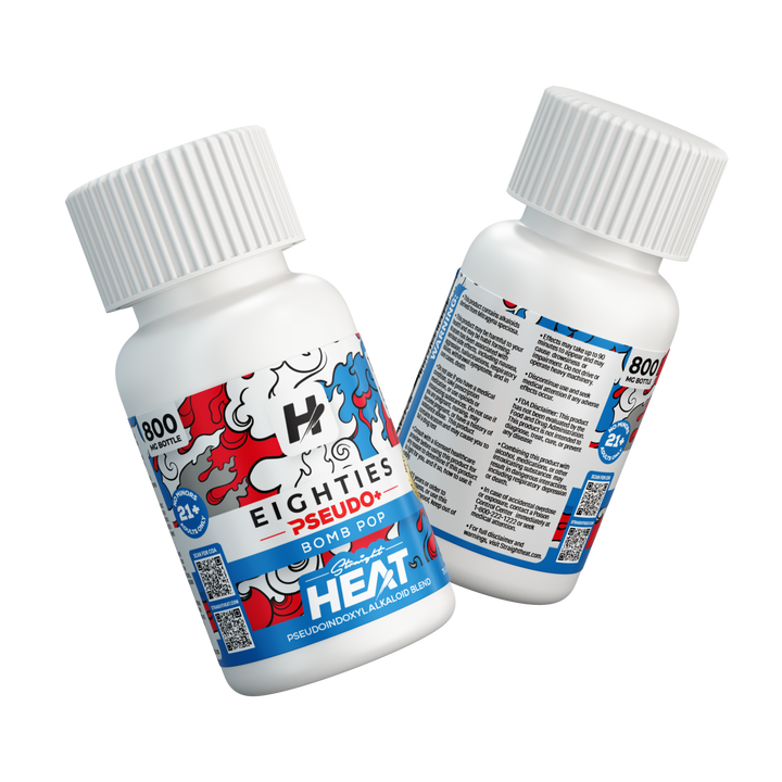 Straight Heat 7-Hydroxy or Pseudo tablets | 10 count | 80mg | 800mg total