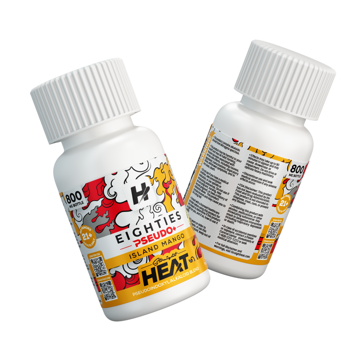 Straight Heat 7-Hydroxy or Pseudo tablets | 10 count | 80mg | 800mg total