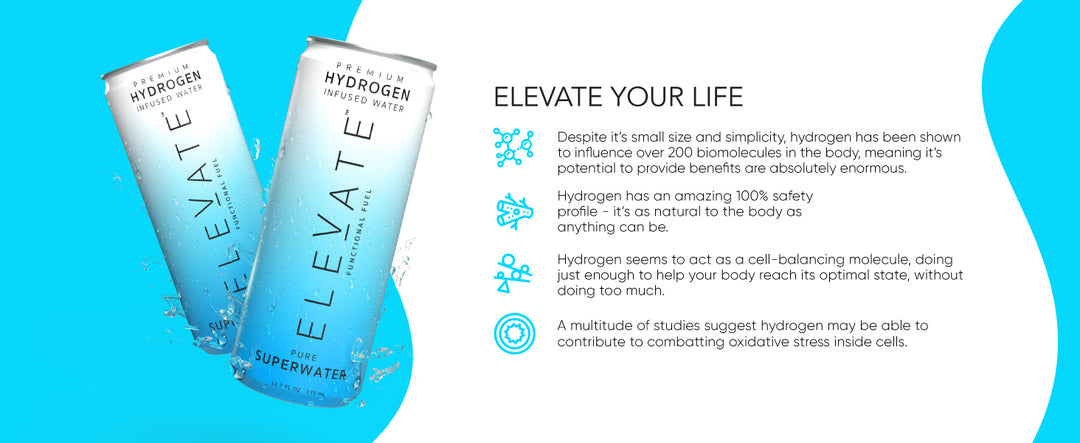 ELEVATE HYDROGEN WATER 12.7OZ - ORIGINAL (Pallet)-Reval Distributor