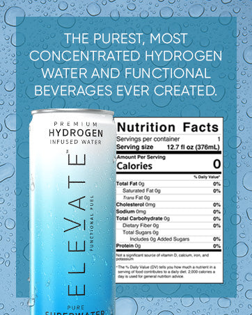 ELEVATE HYDROGEN WATER 12.7OZ - ORIGINAL (Pallet)-Reval Distributor