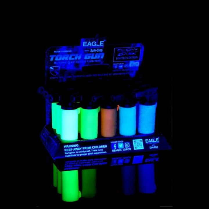 Eagle Torch Glow In The Dark | 15ct-Master case/ 12 displays/ 180pc-20853195000409-Reval Distributor