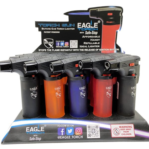 Eagle Torch Torch Gun | 15 Pack-15-Pack With Display-853195010510-Reval Distributor