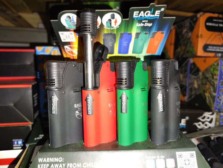 Eagle Torch extendable w/safe stop| 12ct-1-Piece-853195000528-Reval Distributor
