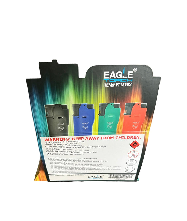 Eagle Torch extendable w/safe stop| 12ct-Reval Distributor