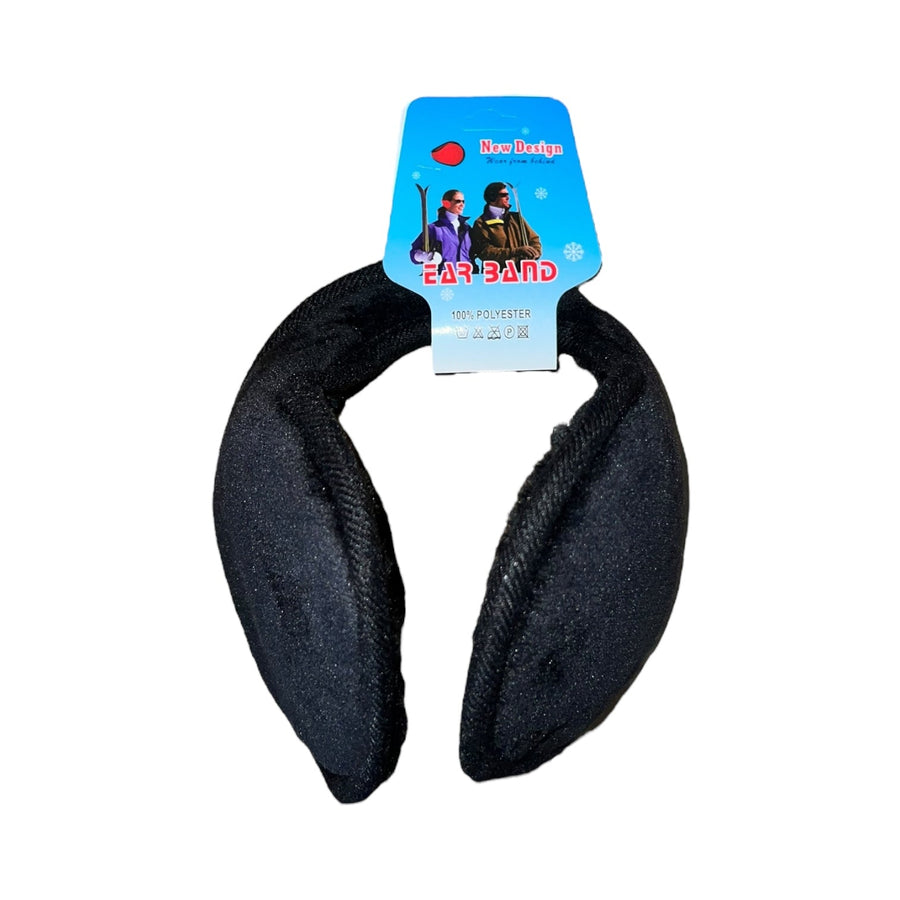 Ear Band Black Earmuffs-Reval Distributor