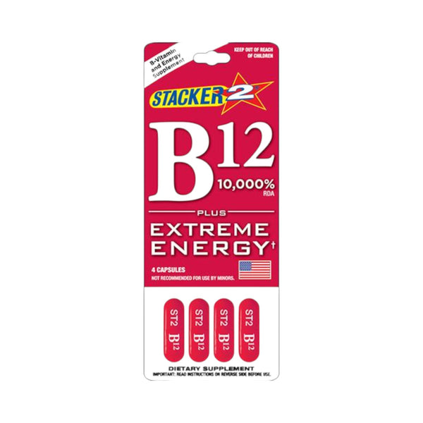 Energy Capsules Stacker | 24 Packs of 4 (96 Count)