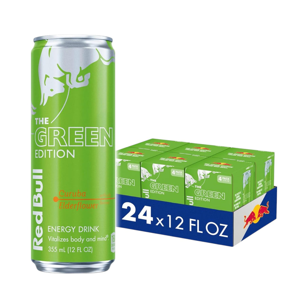 Energy Drink – Red Bull Curuba Elderflower, 12 oz (24 Cans)-Reval Distributor