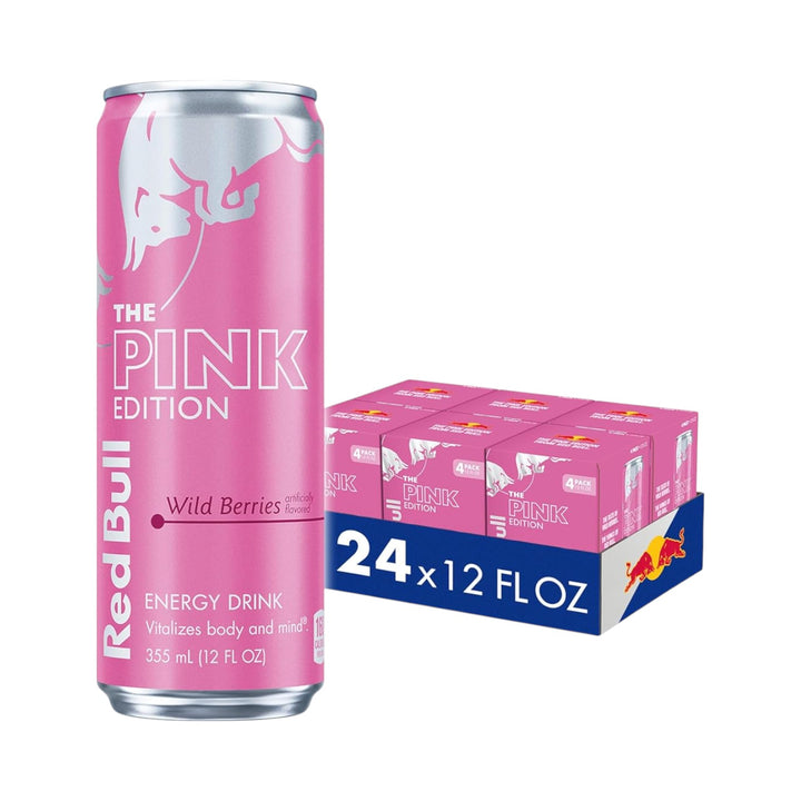 Energy Drink – Red Bull Wild Berries, 12 oz (24 Cans)-Regular-611269003178-Reval Distributor