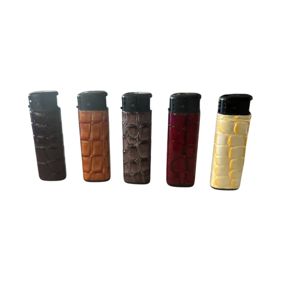 Exotic Skin Lighters – 50ct Display