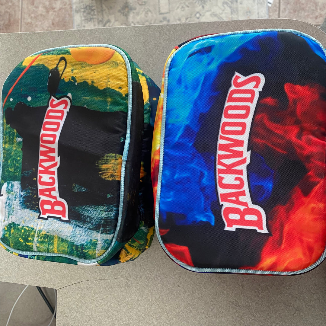 Backwoods stash bag with lock