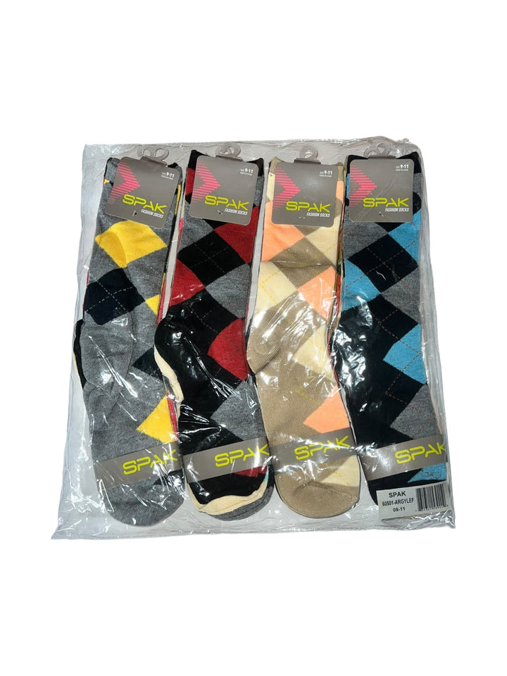 Fashion Socks Size 9-11, 12 Pairs Variety Pack-Reval Distributor
