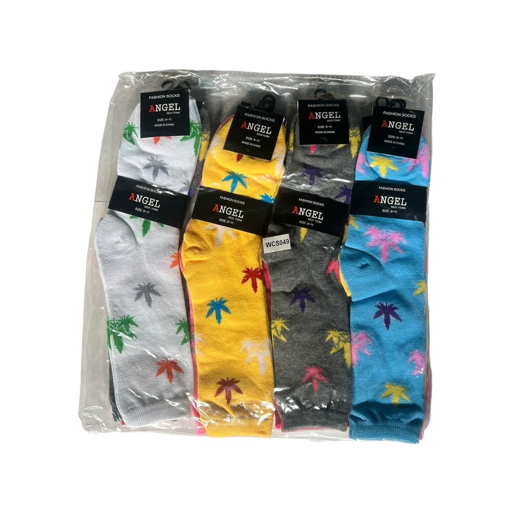 Fashion Socks Size 9-11 Set of 3, 12 Pairs-WCS049-689076677080-Reval Distributor