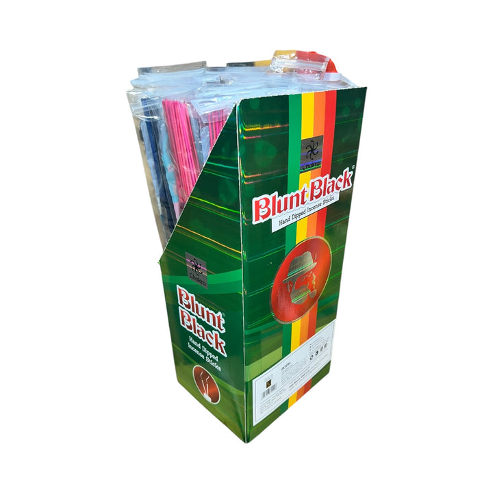 Hand-Dipped Incense Sticks (Blunt Black) 72 sticks-Reval Distributor