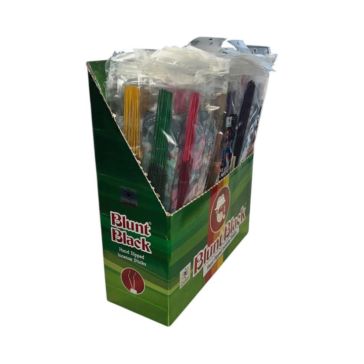 Hand-Dipped Incense Sticks (Blunt Black) 72 sticks-Reval Distributor