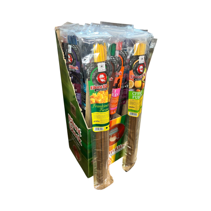 Hand-Dipped Incense Sticks (Blunt Black) 72 sticks-Reval Distributor