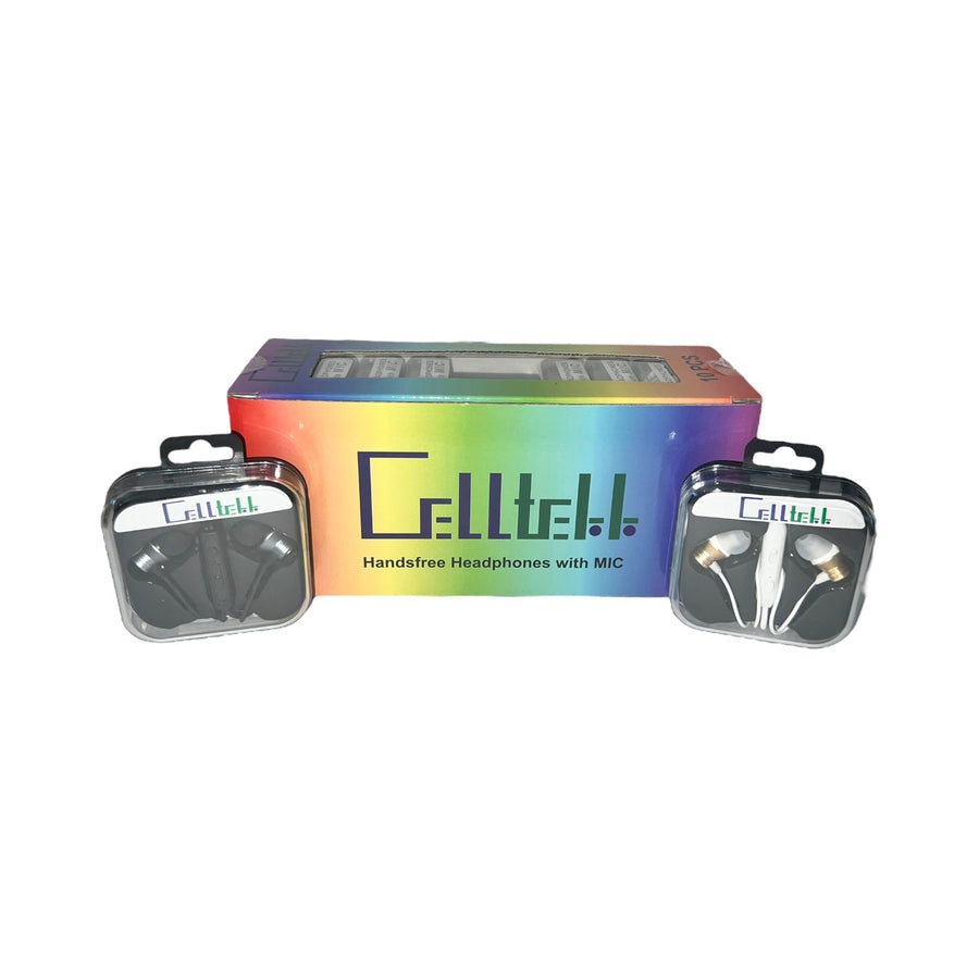 Headphones with MIC (CellTekk) | 3.5mm Jack-1-Piece-716053603197-Reval Distributor