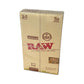 Raw Paper Organic 1 1/4 24ct With Display