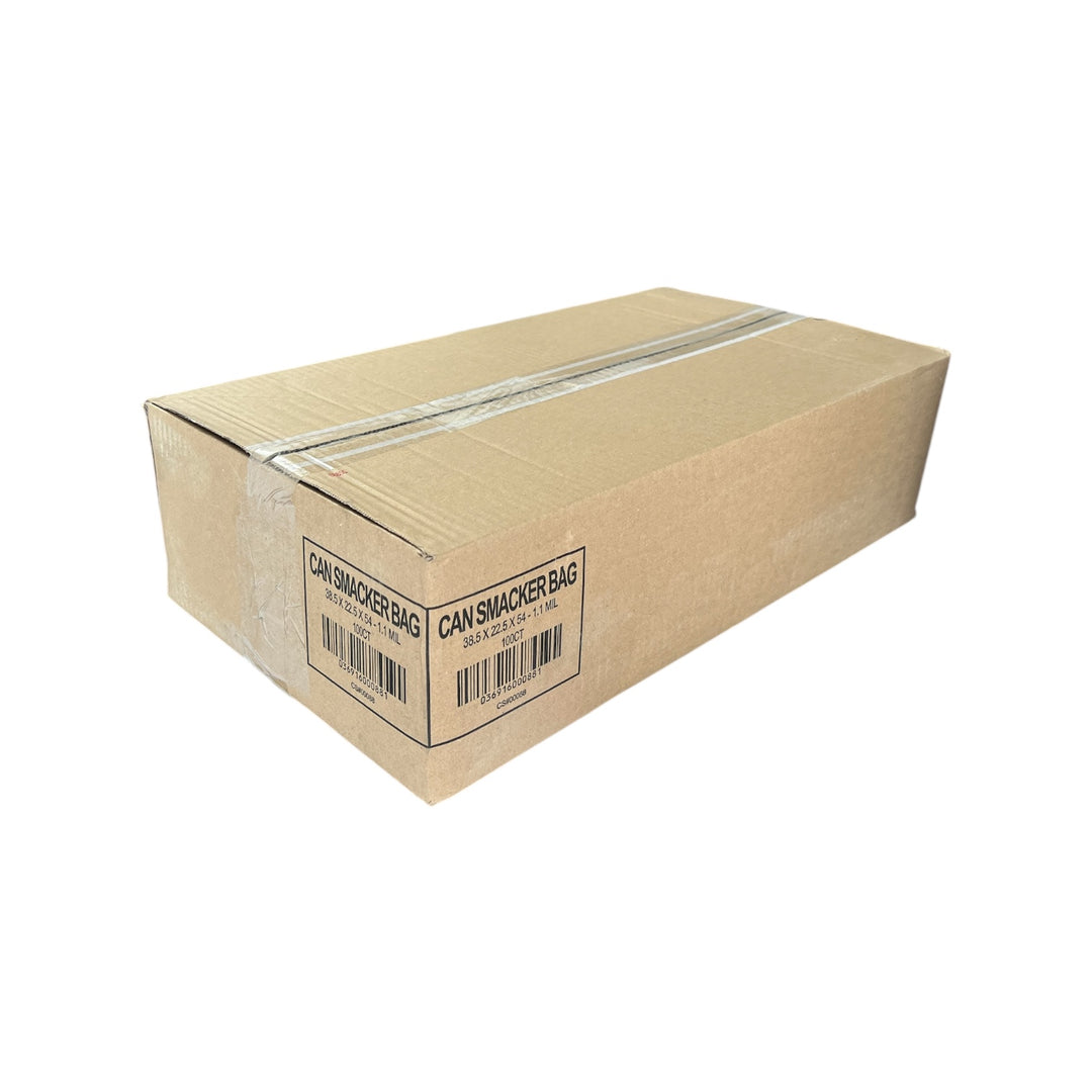 Trash Bags – Can Smacker, 100 Count (38.5 x 22.5 x 54, 1.1 MIL)