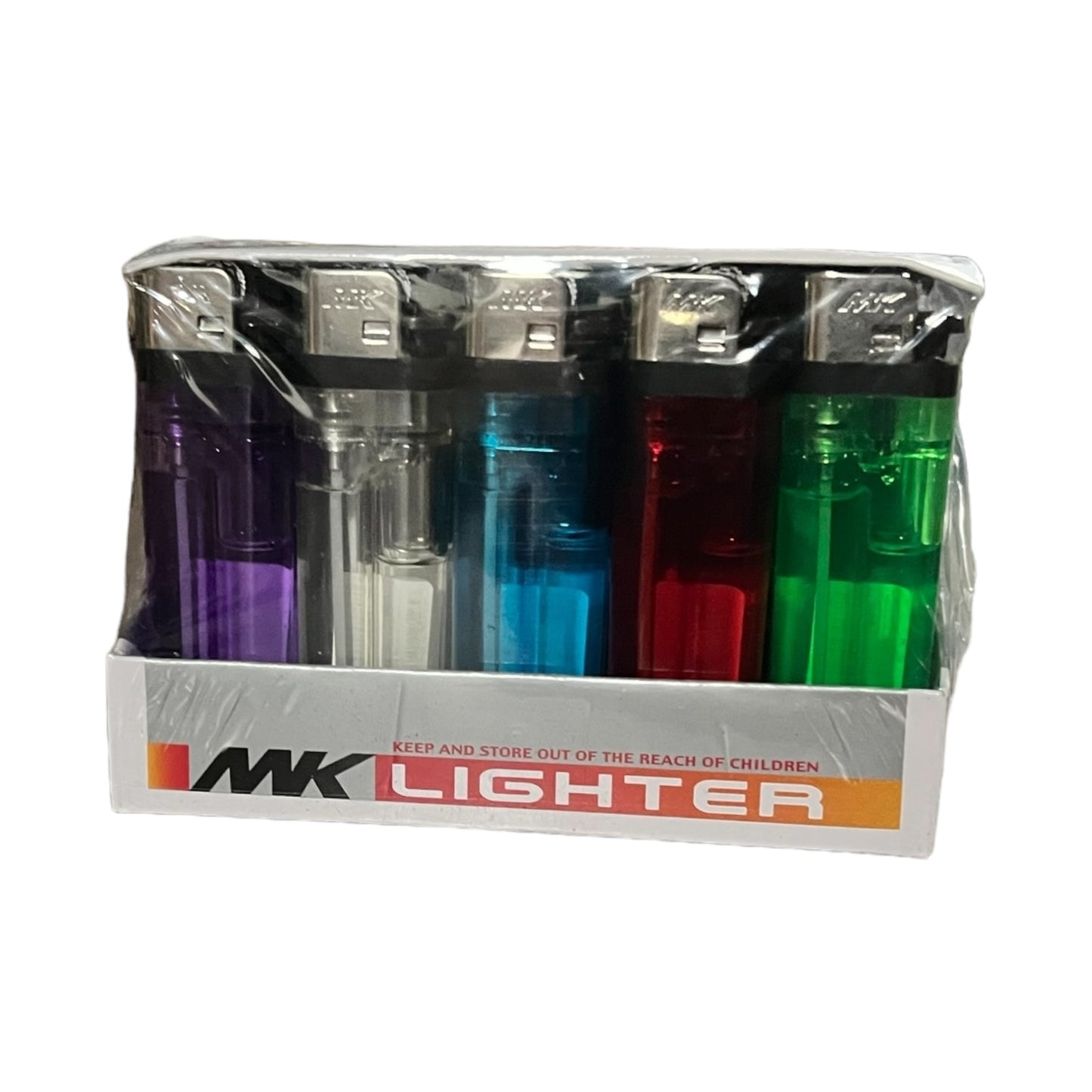 MK Disposable Flint Lighters 50-Pack