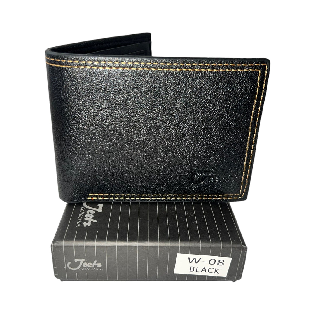 Jeetz Collection Wallet-W-08 BLACK-Reval Distributor
