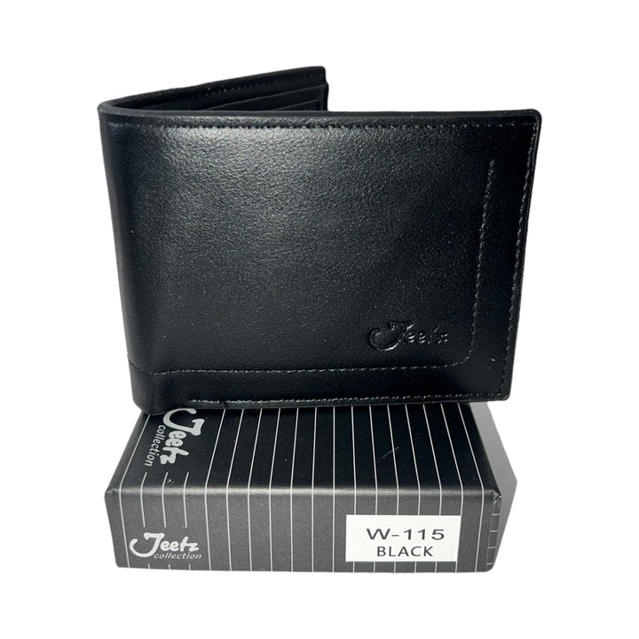 Jeetz Collection Wallet-W-115 BLACK-Reval Distributor