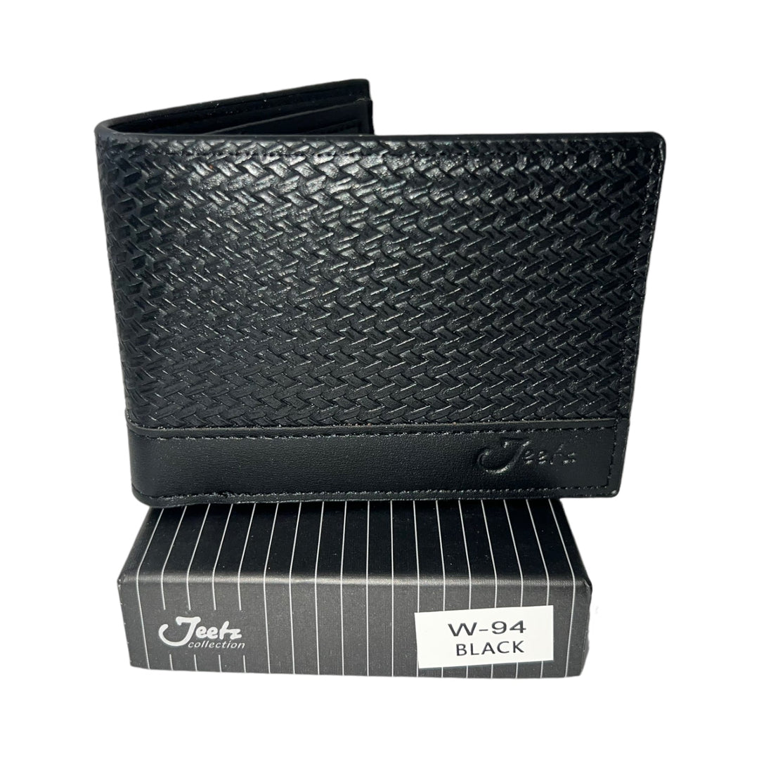 Jeetz Collection Wallet-W-94 BLACK-Reval Distributor