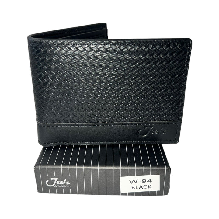 Jeetz Collection Wallet-W-94 BLACK-Reval Distributor