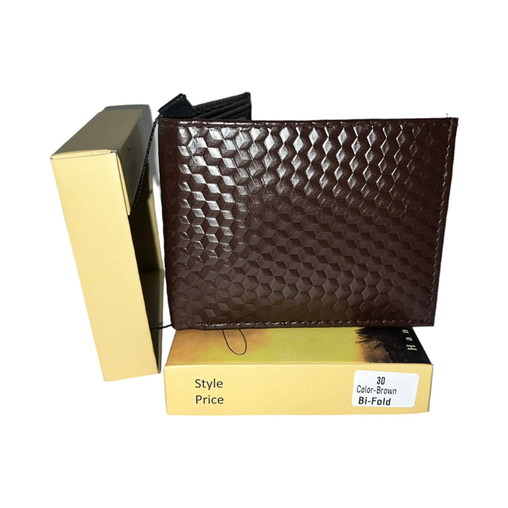 Jems Collection Wallet Reval Distributor 3D Color-Brown Bi-Fold